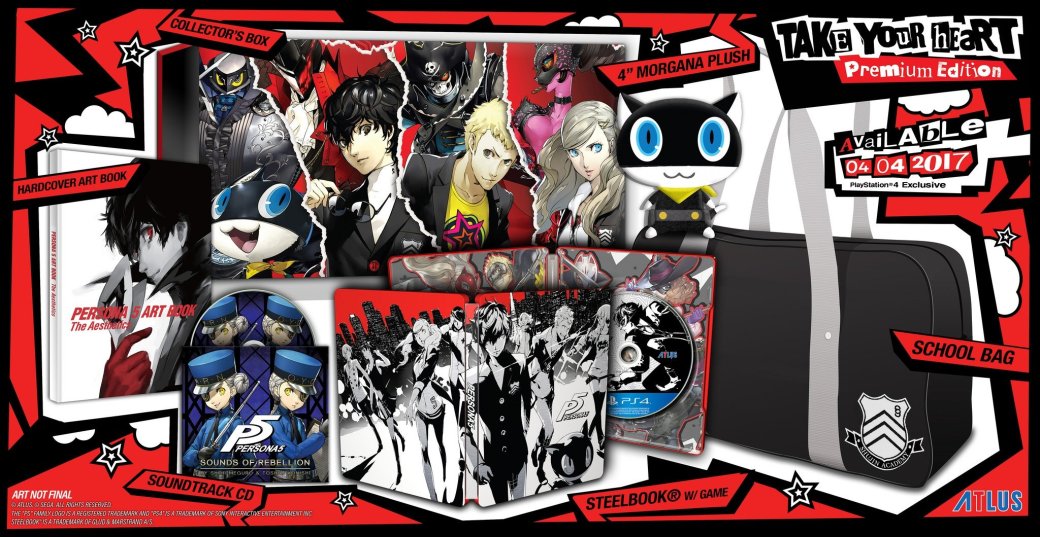 Persona 5 отложена: фантомные воры доберутся до PS4 и PS3 в апреле - Изображение 5 Persona 5 отложена: фантомные воры доберутся до PS4 и PS3 в апреле - Изображение 5