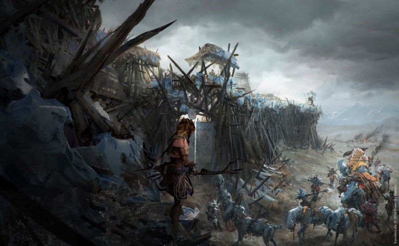 Прекрасные концепты Horizon: Zero Dawn от художников «Игры престолов» - Изображение 26 Прекрасные концепты Horizon: Zero Dawn от художников «Игры престолов» - Изображение 26