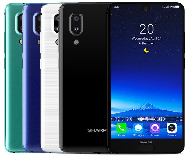 SHARP представила свой потрясающе красивый флагман без рамок Aquos S2. - Изображение 2 SHARP представила свой потрясающе красивый флагман без рамок Aquos S2. - Изображение 2