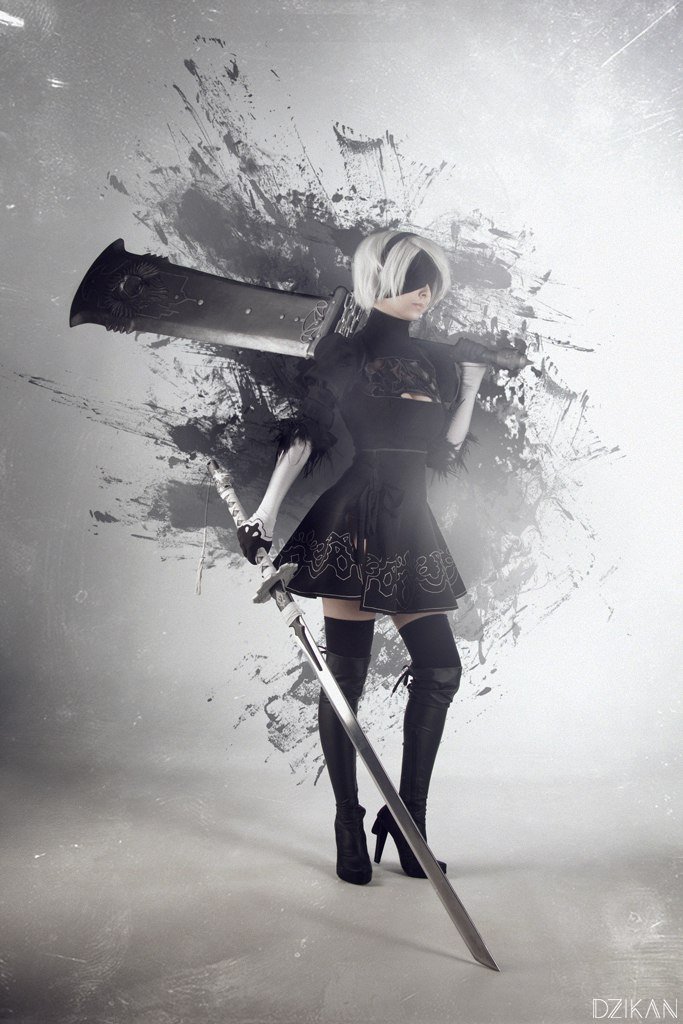 Выберите лучший косплей дня из двух прекрасных 2B из Nier: Automata. - Изображение 9 Выберите лучший косплей дня из двух прекрасных 2B из Nier: Automata. - Изображение 9