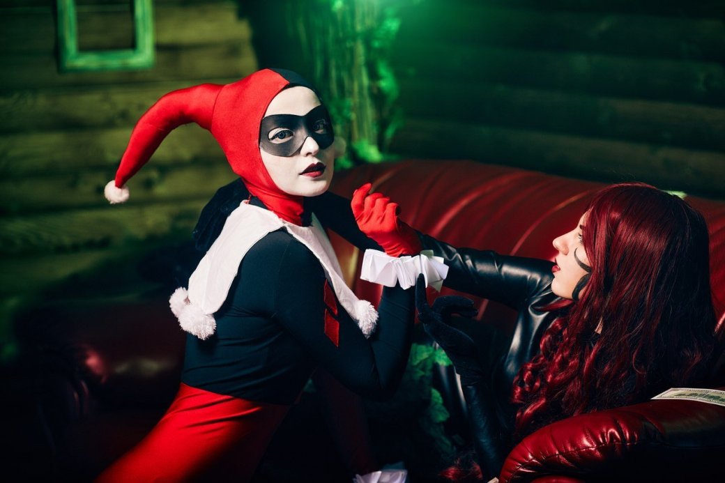 Косплей дня: Харли и Плющ из The New 52 - Изображение 3 Косплей дня: Харли и Плющ из The New 52 - Изображение 3