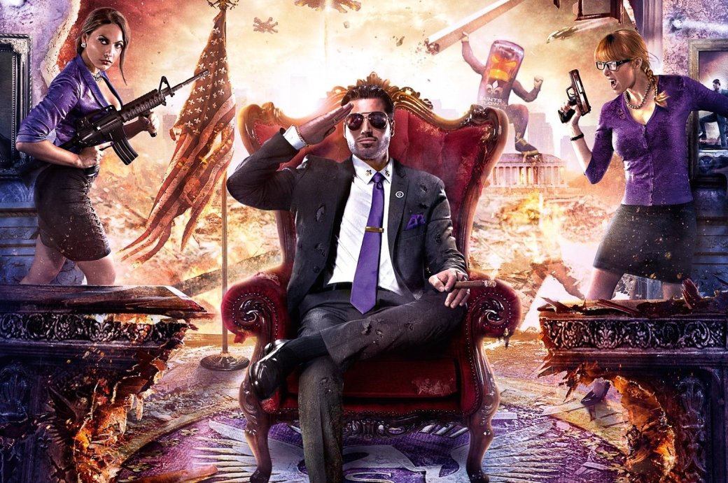 Обзор Saints Row 4 - Супергеройский сэндбокс - Изображение 1 Обзор Saints Row 4 - Супергеройский сэндбокс - Изображение 1