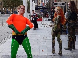 Как фанаты DC из разных стран мира косплеят грозного Аквамена и очаровательную Меру