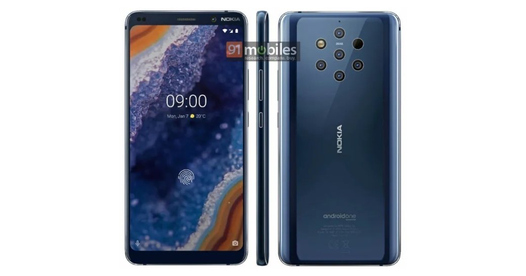 Опубликовано детальное фото пятикамерного смартфона Nokia 9 PureView | SE7EN.ws - Изображение 2