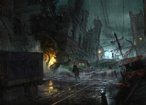 Новые геймплейные кадры The Sinking City — экшена от третьего лица в лавкрафтовском сеттинге