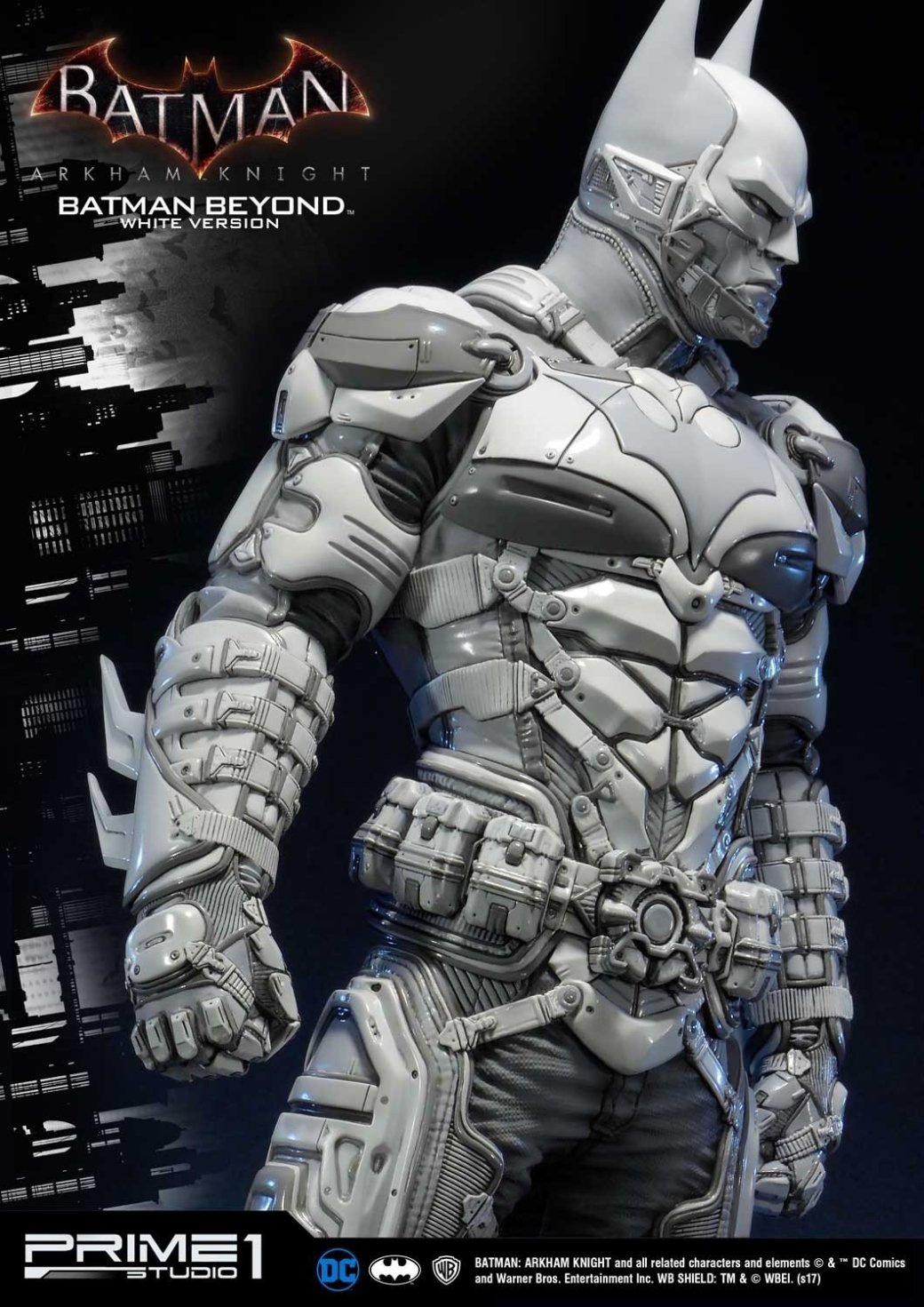 Потрясающая белая статуя Бэтмена будущего из Batman: Arkham Knight. - Изображение 30