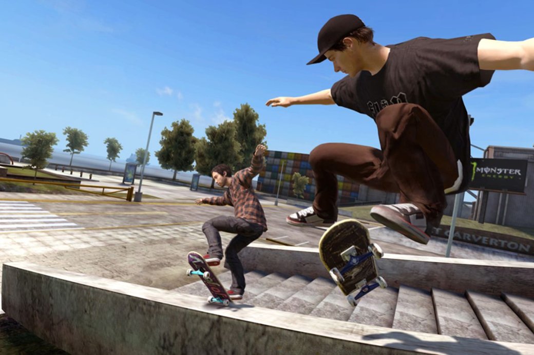 Гифка дня: какой трюк, такая и реакция в Skate 3